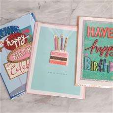 Hand-crafted Birthday Greetings Card