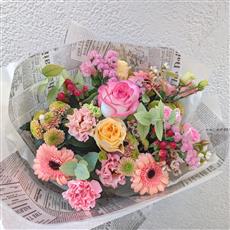 Florist Choice Hand-Tied Bouquet - Bright