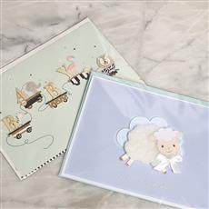 Hand-crafted New Baby Greetings Card