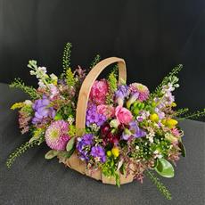 Florist Choice Funeral Basket